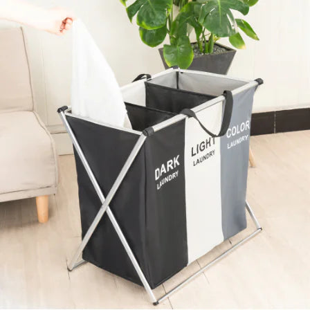 Modern Divided Laundry Hamper