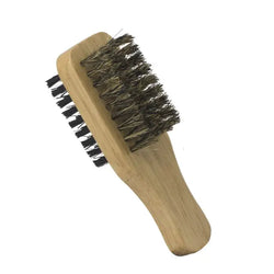 Cepillo de barba de madera con cerdas de jabalí para hombres