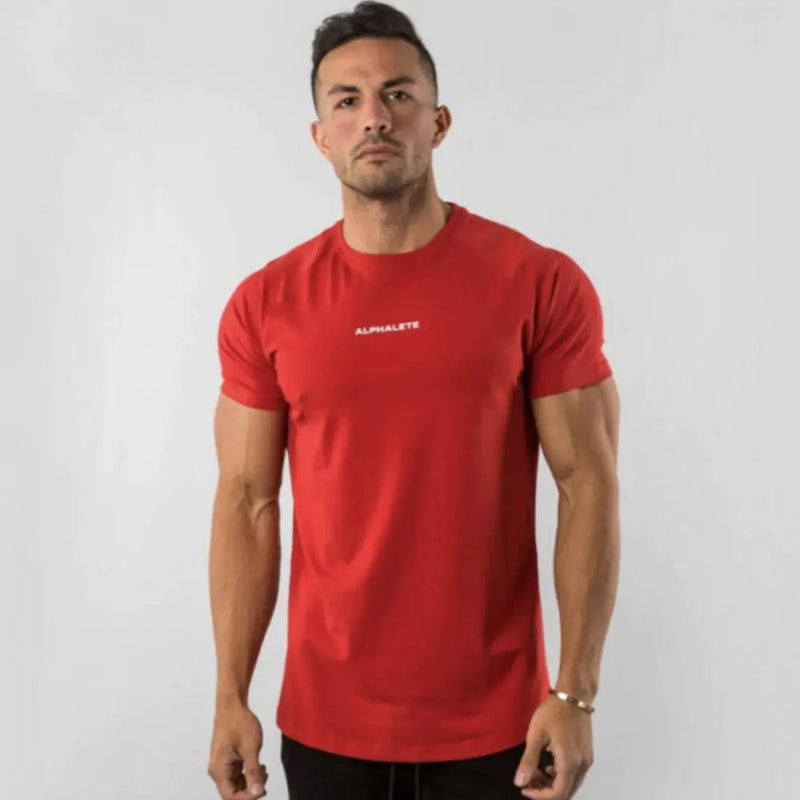 T-shirt de sport ajusté pour hommes