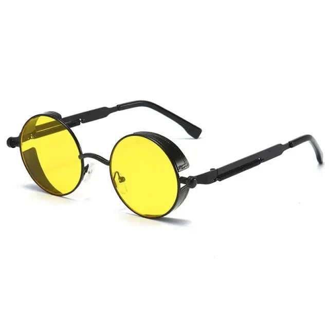 Lunettes de soleil rondes à la mode pour hommes et femmes