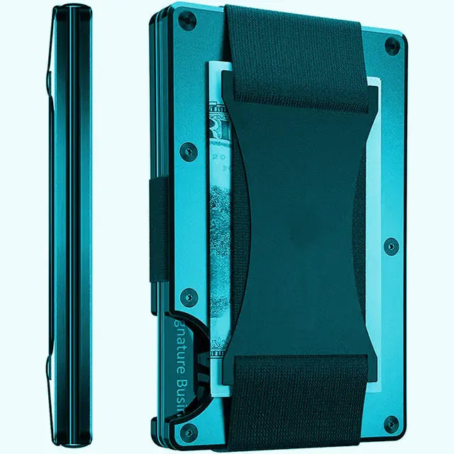 Minimalist Slim Wallet-Rfid Shielded