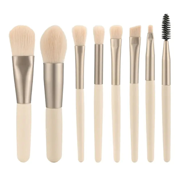 Ensemble de pinceaux de maquillage 8 pièces