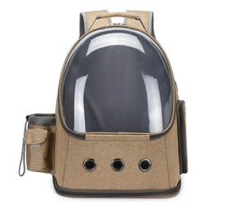 Mochila transportadora para mascotas Cápsula espacial