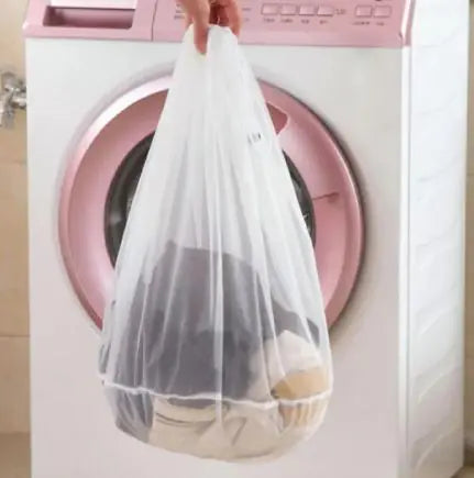 Drawstring laundry bag