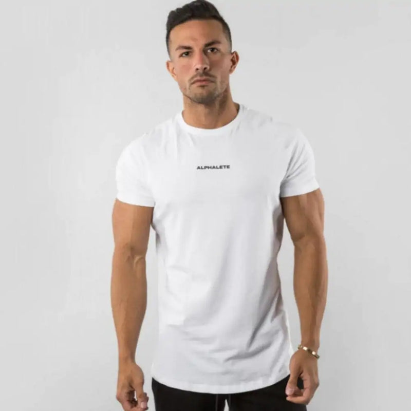 T-shirt de sport ajusté pour hommes