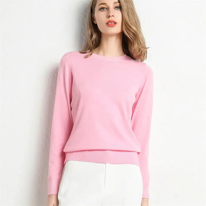 Pull tricoté pour femme