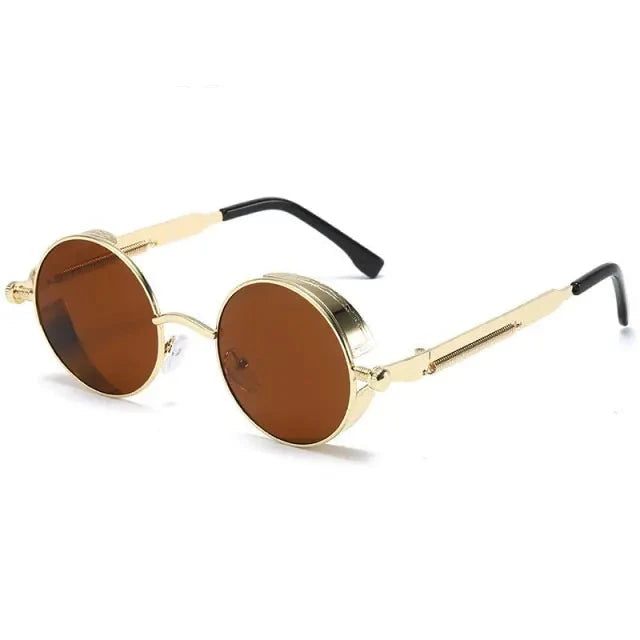 Men and Women Fashion Round Sun Glasses