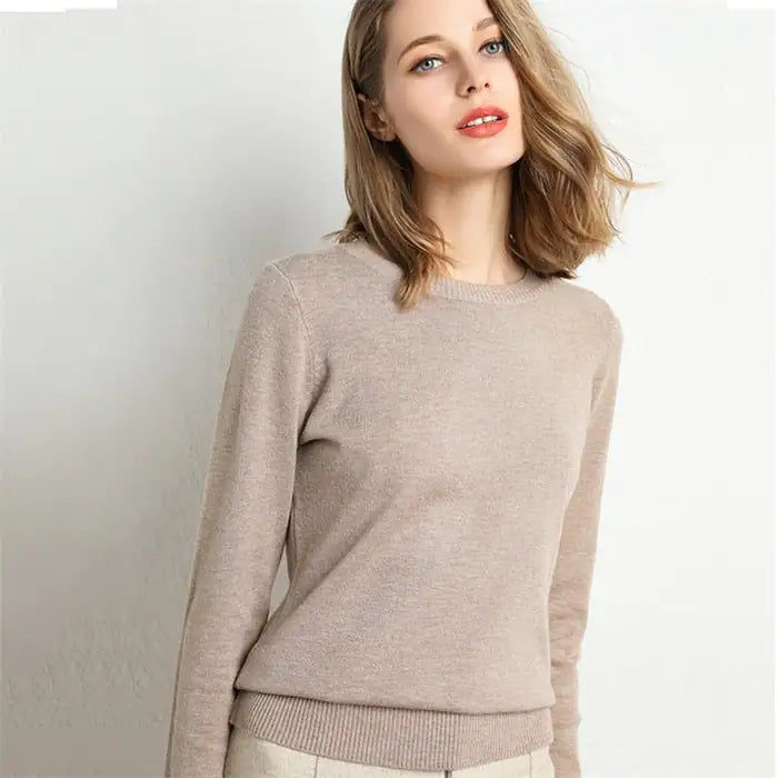 Pull tricoté pour femme