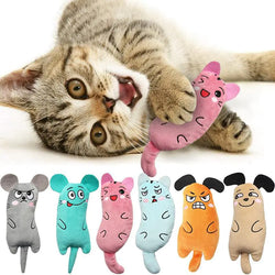 Juguete interactivo para gatos de peluche