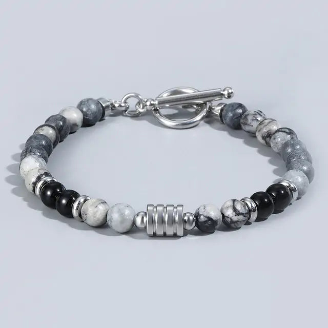 Bracelet Fermoir Oeil de Tigre pour Homme