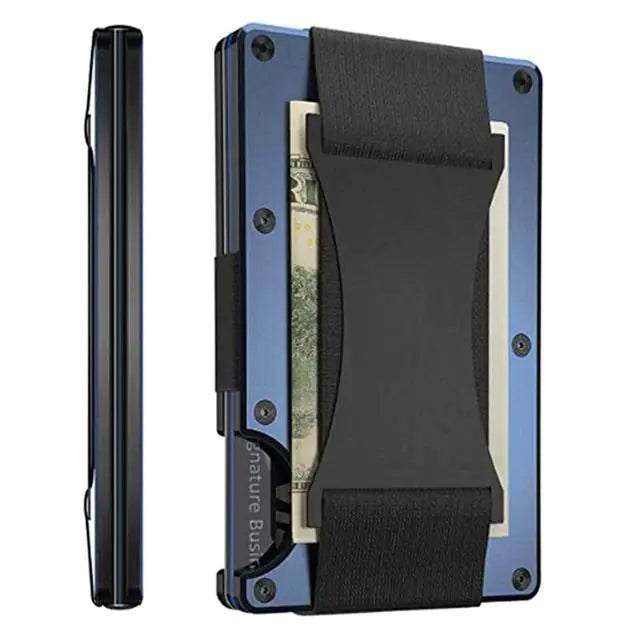 Minimalist Slim Wallet-Rfid Shielded