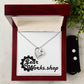 Conjunto de collar y aretes Forever Love