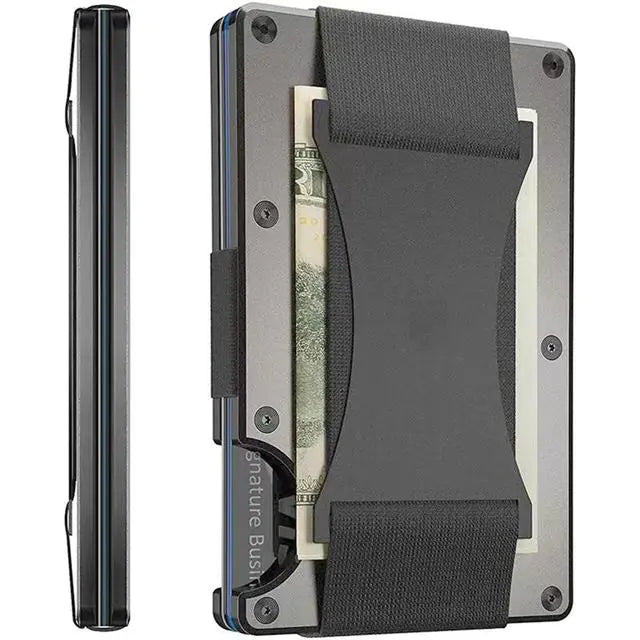 Minimalist Slim Wallet-Rfid Shielded