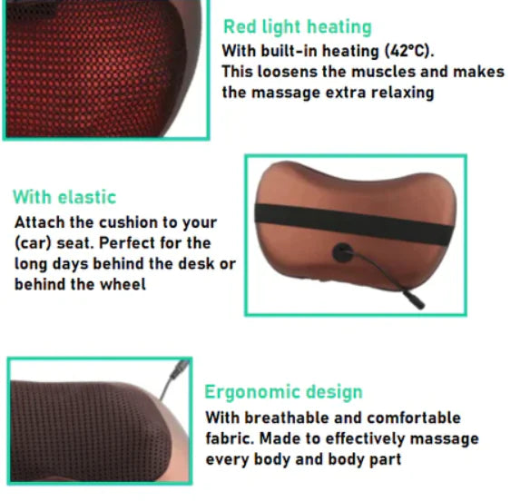 Electric Massaging Pillow