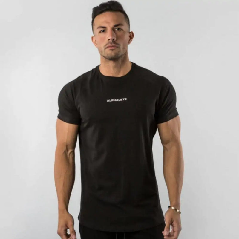 T-shirt de sport ajusté pour hommes