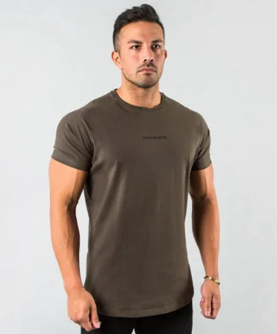 T-shirt de sport ajusté pour hommes