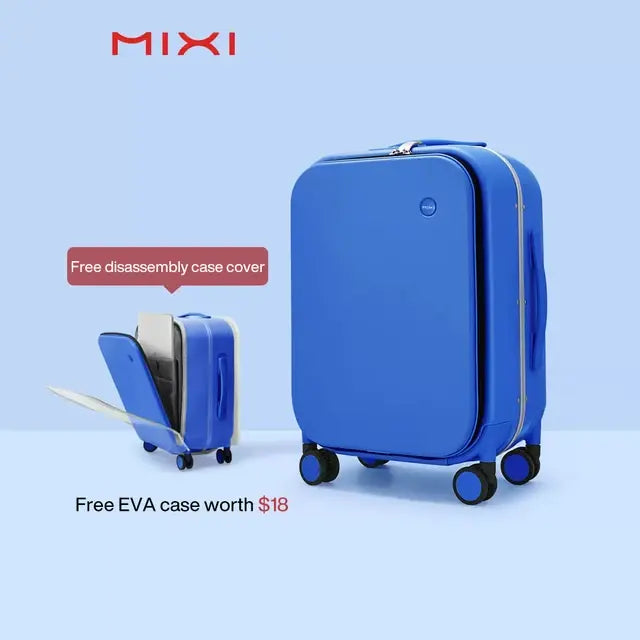 Mixi Patented Design Aluminum Frame Carry On Luggage