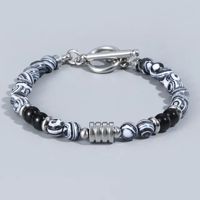 Bracelet Fermoir Oeil de Tigre pour Homme