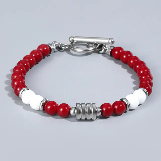 Bracelet Fermoir Oeil de Tigre pour Homme