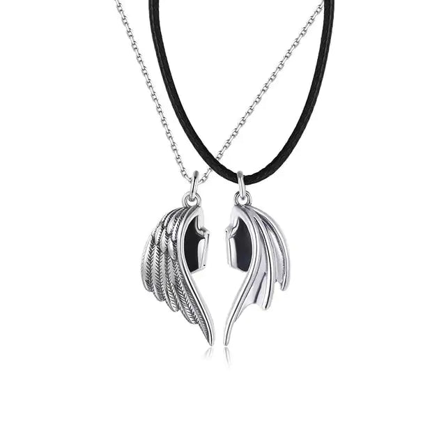 Collier d'amour aile de dragon