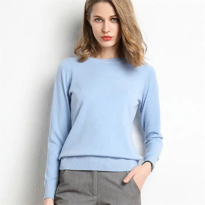 Pull tricoté pour femme