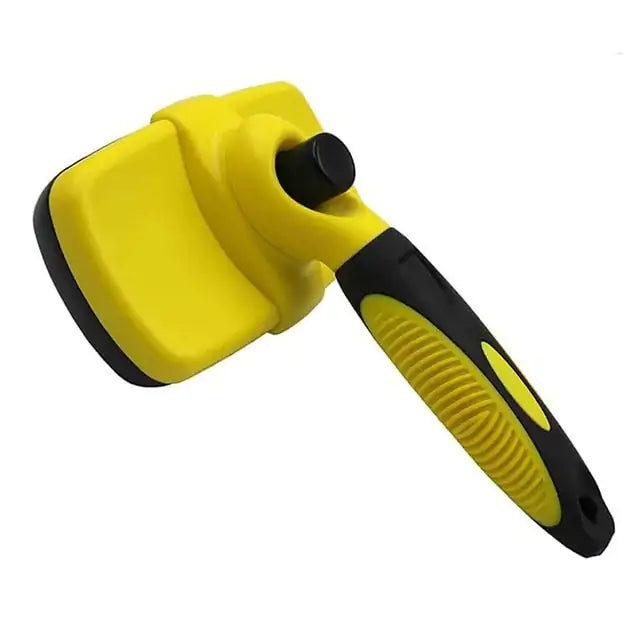 Brosse pour chien autonettoyante