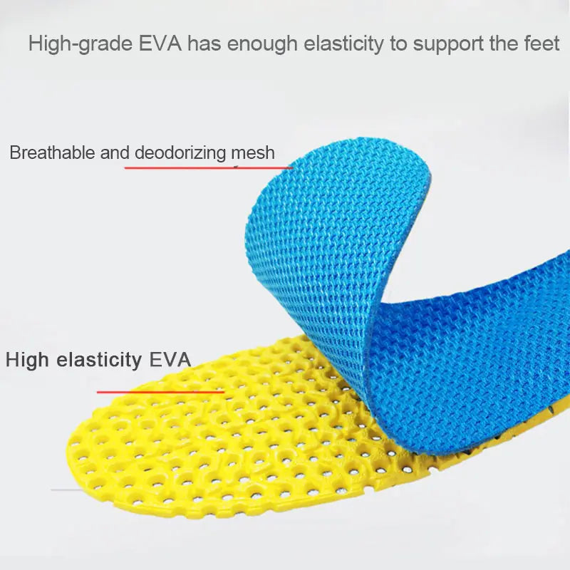 Semelles intérieures en mousse à mémoire de forme pour chaussures