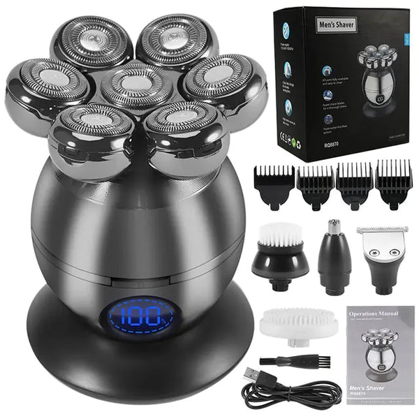 Men's Grooming Kit Wet Dry Electric Shaver