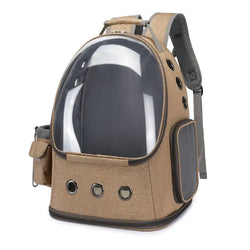 Mochila transportadora para mascotas Cápsula espacial