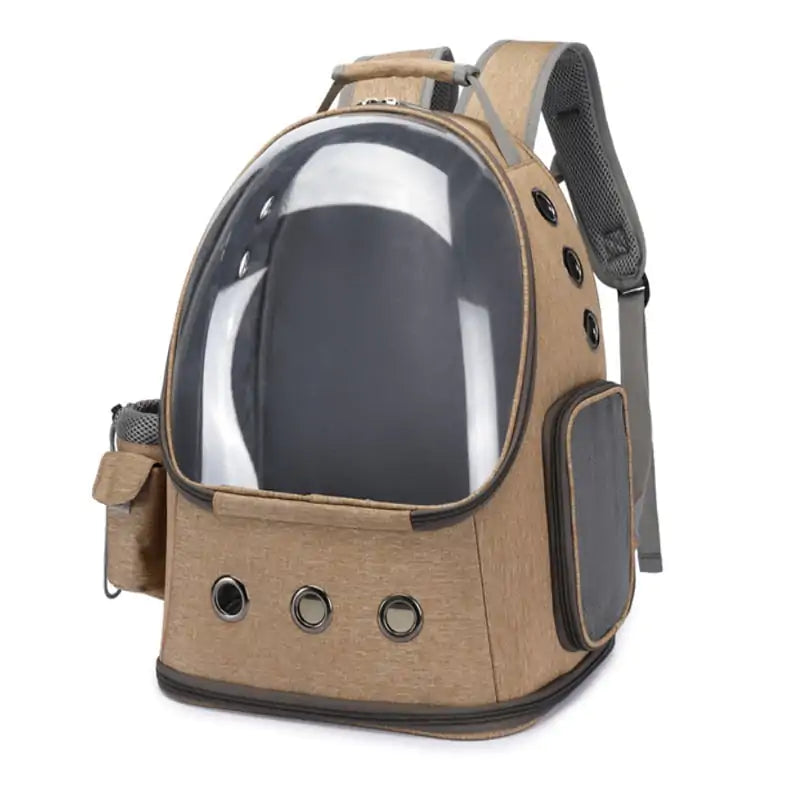 Mochila transportadora para mascotas Cápsula espacial