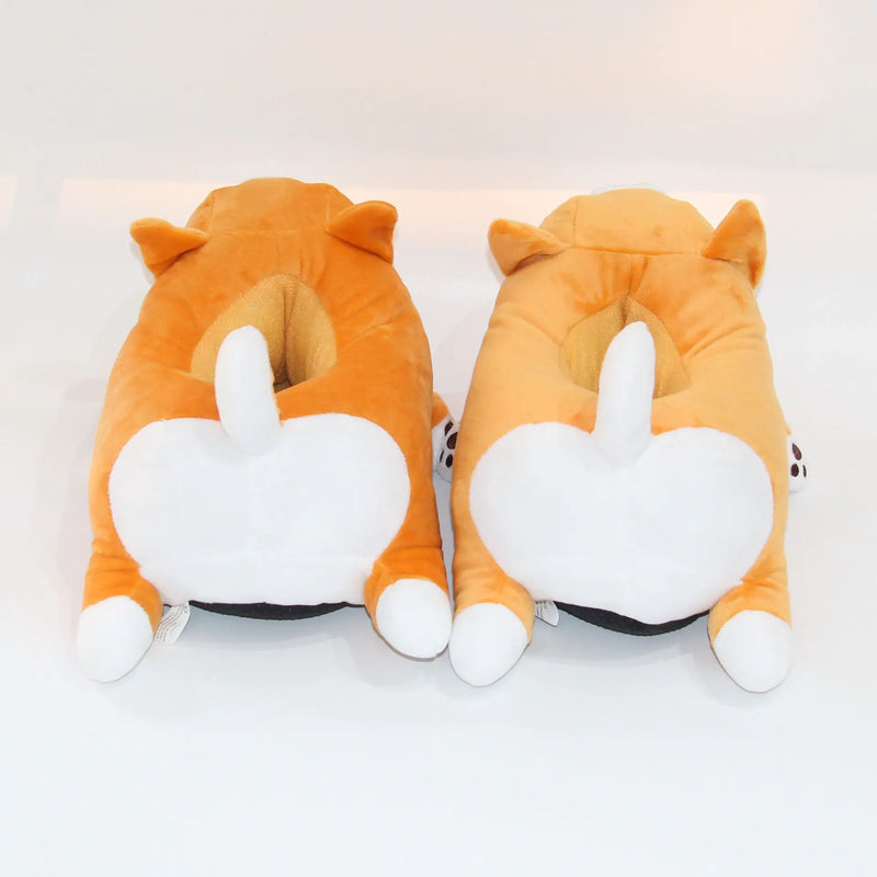 Pantoufles mignonnes pour chien Shiba Inu