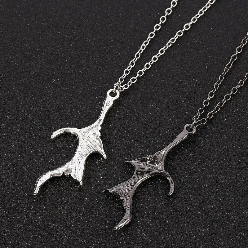 Collier d'amour aile de dragon