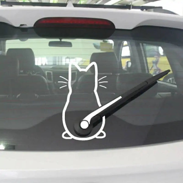 Autocollants de voiture chat