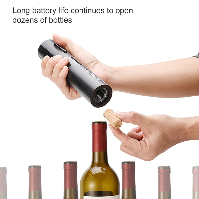 Abridor de botellas de vino eléctrico recargable