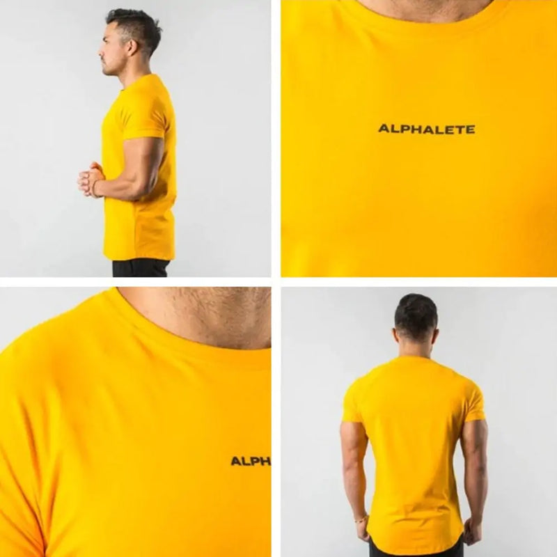 T-shirt de sport ajusté pour hommes