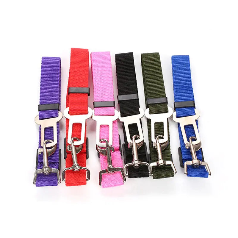 Ceinture de sécurité pour chien en laisse réglable