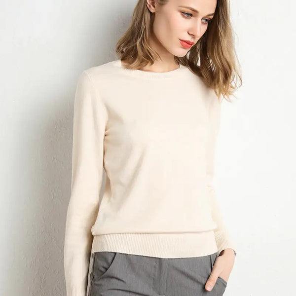 Pull tricoté pour femme