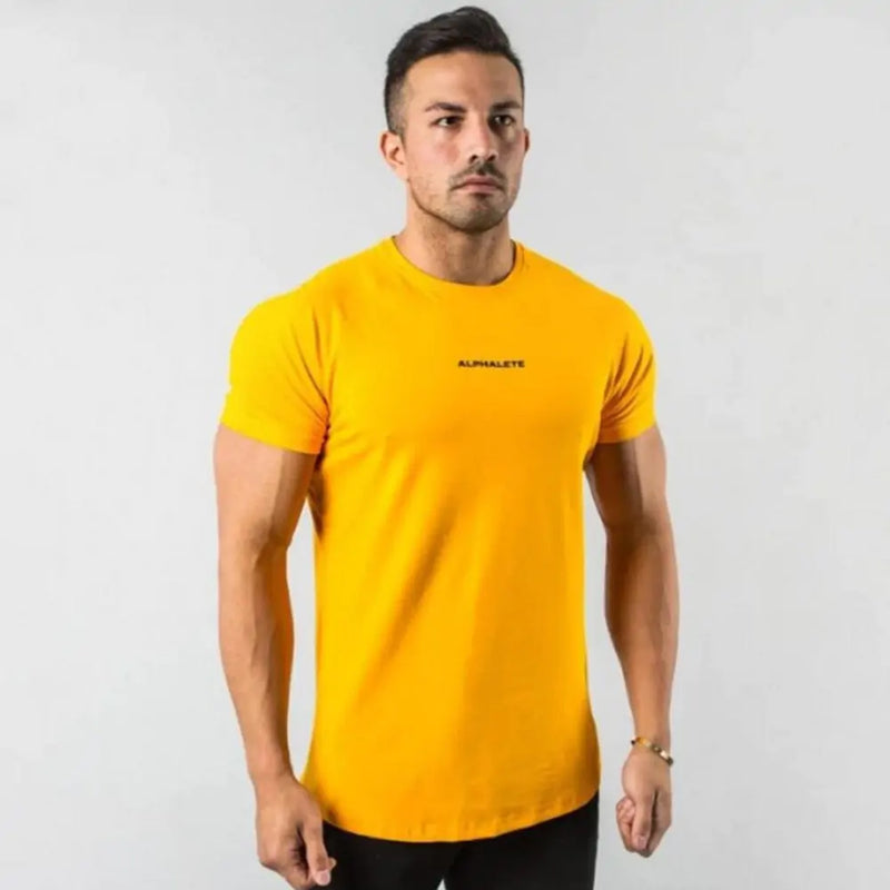 T-shirt de sport ajusté pour hommes