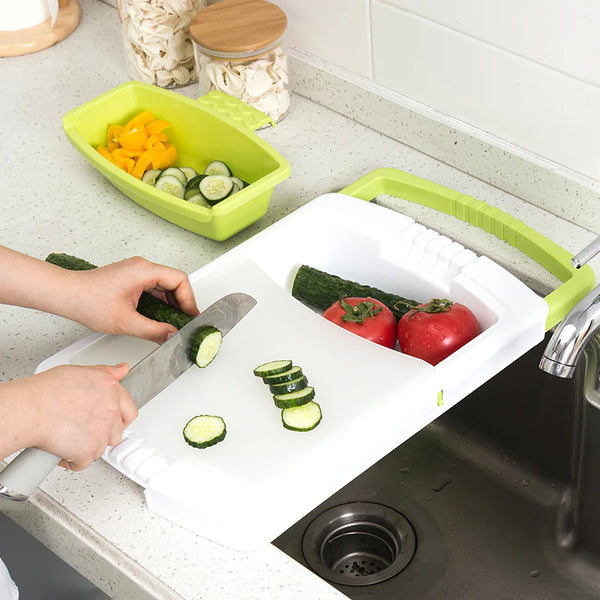 Planche à découper en plastique de cuisine