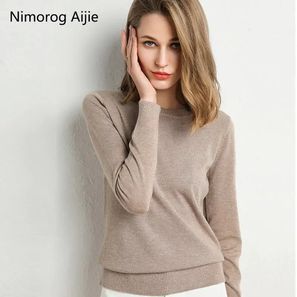 Pull tricoté pour femme