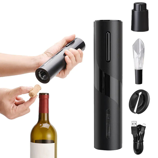 Ouvre-bouteille de vin électrique rechargeable