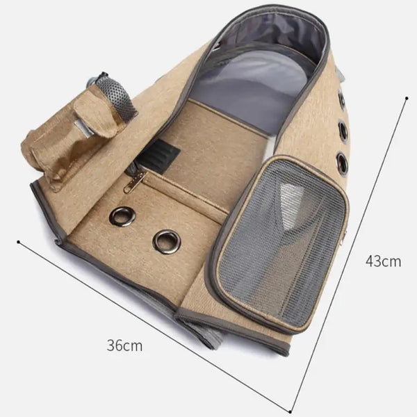 Pet Carrier Backpack Space Capsule