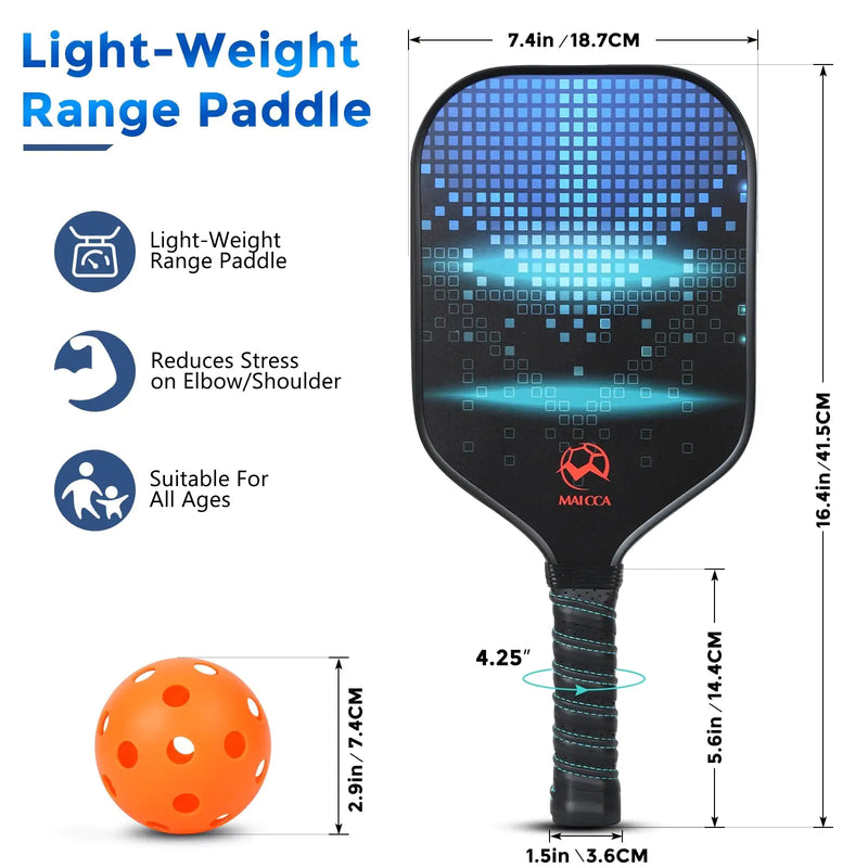 Juego de paletas de Pickleball