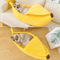 Cama para gatos de plátano