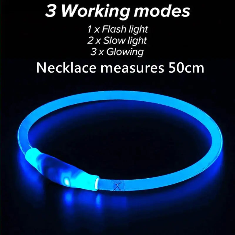 Collares para perros impermeables LED