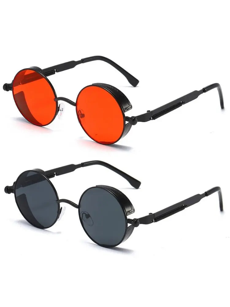 Gafas de sol redondas de moda para hombres y mujeres