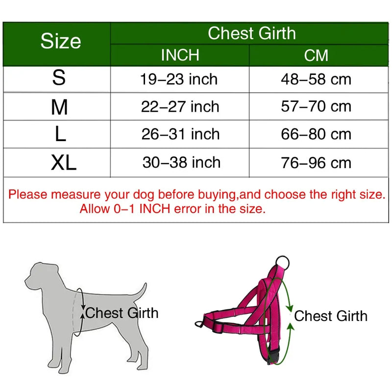 Harnais réglable pour chien